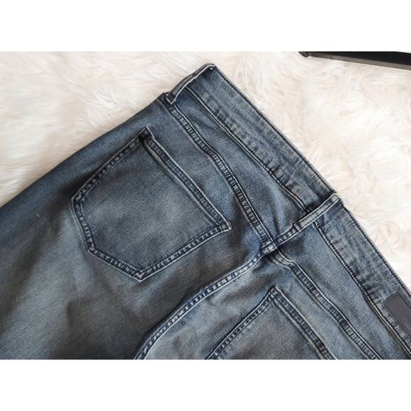 CALVIN KLEIN SLIM BOYFRIEND CUFFED WOMEN'S JEANS - SIZE 6 - Picture 10 of 11